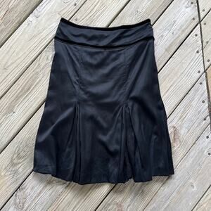 Philippe Adec Paris Women's Vintage Black Pleated Skirt Size 4